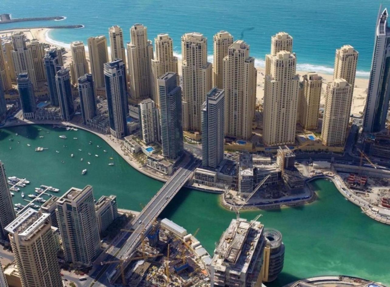 Seaview Beach Hostel Jbr - Walk To Beach - Gym - Pool - Metro Station Dubai Dış mekan fotoğraf